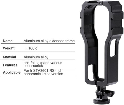 Lens Guard Camera Protective Frame Compatible for Insta360 One Rs 1-inch Leica Panoramic Camera Accessories...