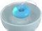 Mini Doughnut-Shaped humidifier, Portable USB powered Spray Humidifier, Atomization Spray Humidifier Floats on The Water for Home Bedroom Office C...