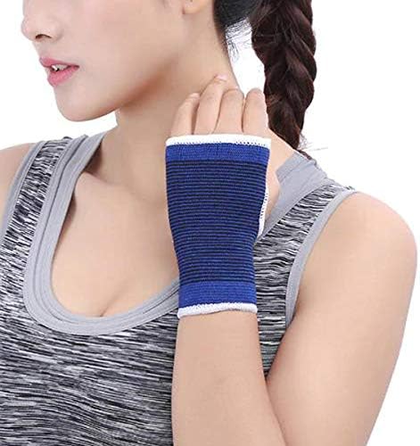 2 Pack - Wrist Palm Support Flexible Wrist Brace/Hand Support Compression Pad for Men and Women...