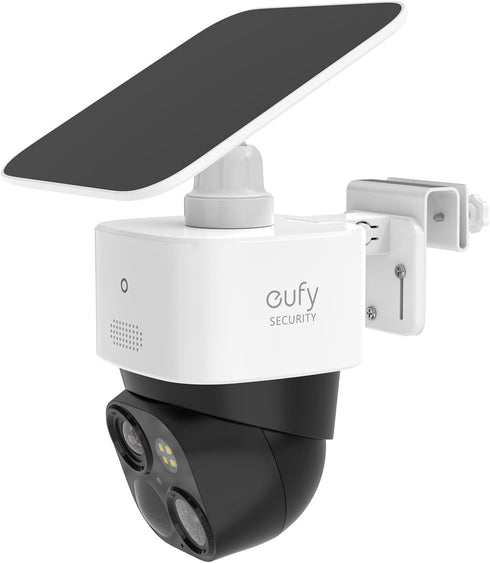 Gutter Mount Bracket Compatible with Eufy Security SoloCam S340, Solar Security Camera(1pack-White)...
