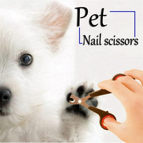 Black Pet Nail Claw Grooming Scissors Clippers for Dog Cat Bird Gerbil Rabbit Ferret Small Animals Practical and Attractive Dog Claw Care...