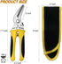 8 Inch Heavy Duty Scissors, Multifunction Shears for Cutting Cable Wires, Cardboard (8-Inch Curve Snips)...