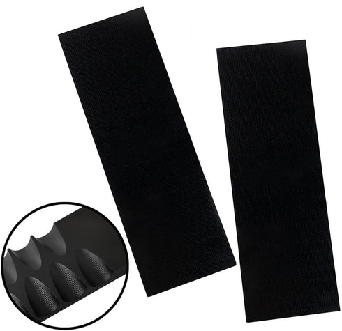 Cool Hand 2 pcs G10 Knife Handle Scales Slabs Custom DIY Tool Material for Knives Making Blanks Blades, All Black, KHM-G10-1...