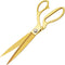 Premium Tailor Scissors,Heavy Duty Sewing Scissors Gold Titanium Coating Stainless Steel Fabric Scissors Leather Comfort Grip Shears Professional ...