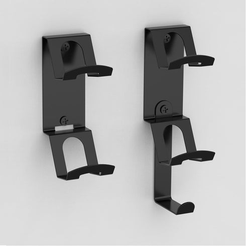 Monzlteck 3 in 1 Dual Controller & Headset Wall Mount Holder with Non-Slip Pads for Xbox, PS5, PS4,Switch, Headphone, PSVR2, Backbag and More.All ...