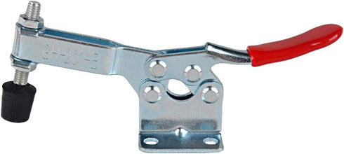 E-TING Hand Tool 201B Toggle Clamp 198Lbs Antislip Red Horizontal Clamp 201-B Quick Release Tool (2Pcs)...