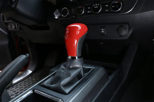 CHEAYAR ABS Interior Center Consoles Decoration Cover Trim kit for Toyota Tacoma Accessories 2016-2020 (Gear Shift Knob Cover Stick Shifter Cap Co...