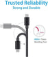 MaGeek Micro USB Cable (2-Pack)(10ft), Extra Long High Speed USB Charge and Sync Cord for Samsung, Nexus, LG, Motorola, Android Smartphones and Mo...