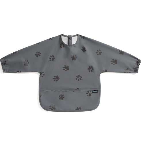 PewinGo Weaning Bib with Long Sleeves & BLW, Soft and Skin-Friendly Material, Coverall Bibs for Baby Feeding, Waterproof and Easy to Clean & Machi...