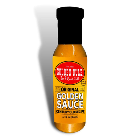 Golden Rule Golden BBQ Sauce-Tangy Gold BBQ Sauce, Gourmet Carolina Sauce, Tangy BBQ Sauce with South Carolina Mustard, Premium Ingredients...