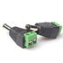 DC Power Connector 20 Pairs CCTV Power connectors 12V Male+Female 2.1x5.5MM DC Power Jack Plug Adapter Connector for CCTV Camera and LED Strip Lig...