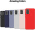 GOOSPERY Liquid Silicone Case for Samsung Galaxy S20 Plus (2020) Jelly Rubber Bumper Case with Soft Microfiber Lining - Lavender Grey...