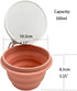 Silicone Collapsible Bowl with Lids, 18OZ Foldable Salad Lunch Bowl, Collapsible Food Container Storage for Camping Walking Traveling...