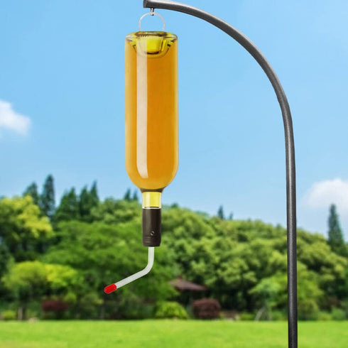 Yardwe 2pcs Hummingbird Feeder Tubes and Stoppers with BB Hummingbird Feeder Replacement Parts for Outdoor Making Your Own Bird Feeders...