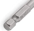 6Pcs 1/4 Inch Shank Long Magnetic Square Head Screwdriver Bits Set Power Tools SQ1 SQ2 SQ3 (100mm)...