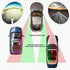 Blind Spot Mirror, Amfor HD Glass Convex Lens Frameless Adjustable Blind Spot Mirror for All Universal Vehicles Car Stick-on Design (2 PCS) (Recta...