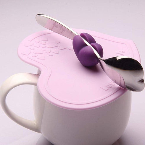 Cute Spoon, Heart Shape Spoon, Stainless Steel Coffee Spoon, Dessert Tea Appetizer Bistro Cake Ice Cream Sugar Spoons...