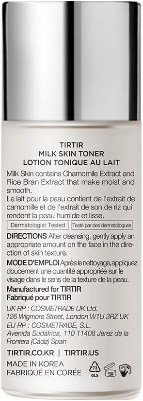 TIRTIR Milk Skin Toner, 50ml...