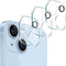 3PCS Rear Back Camera Lens Protector Tempered Glass for iPhone 15/15 Plus - HD Clear Full Coverage Guard...