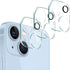 3PCS Rear Back Camera Lens Protector Tempered Glass for iPhone 15/15 Plus - HD Clear Full Coverage Guard...
