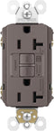 Legrand radiant 1597TRA 15 Amp GFCI Self Test Tamper Resistant Decorator Duplex Outlet with Audible Alarm, Brown (1 Count)......