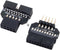 chenyang 2 Pack USB 2.0 Front Panel Header 9/10Pin Male/Female to 19/20Pin Male/Female Mainboard Header Gender Changer Connector Adapter...