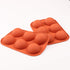 homEdge Semi Sphere Silicone Mold, 4 Packs Baking Mold for Making Hot Chocolate Bomb, Cake, Jelly, Dome Mousse - Diameter-2"...