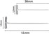 150 Pcs T Pins, Sewing Pins for Blocking Knitting, Modelling, Wig Making and Crafts, Straight Pins T-Pins Stainless Steel Nickel Plated with Stora...