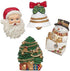 Carnation Home Fashions "Christmas Time" Set of 12 Shower Curtain Hooks...