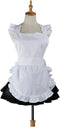 Love Potato Cute White Retro Kitchen Restaurant Women Aprons for Women Girls Waitress Apron for Gift...