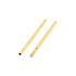 uxcell 100pcs R50-2S 0.86mm Dia 17.5mm Length Metal Test Probe Needle Cover Gold Plated...