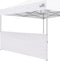 Eurmax Instant SunWall for 10x10 Pop up Canopy, Canopy Half Walls, Outdoor Instant Canopies,Canopy Tent Sidewalls,1 Pack Half Sidewall Only?White?...