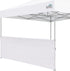 Eurmax Instant SunWall for 10x10 Pop up Canopy, Canopy Half Walls, Outdoor Instant Canopies,Canopy Tent Sidewalls,1 Pack Half Sidewall Only?White?...