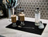 Highball & Chaser Bar Mat 18 x 12, Thick Durable and Stylish Bar Mat for Spills. Non Slip, Non-Toxic, Service Mat for Coffee, Bars, Restaurants Co...