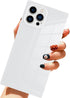 LSL Case for iPhone 13 Pro Max White Soft TPU Bumper Anti-drop Anti-scratch Shock Absorption Protective Wireless Slim Cover Compatible with iPhone...