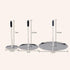 3 Pcs Different Sizes Flower Nail Decorating Nails Stainless Steel Cake Cupcake Decor Tools for Baking Practicing...