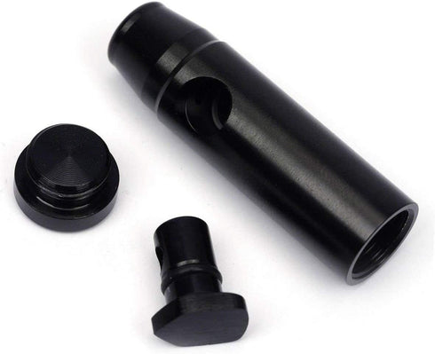 iSnuff Travel Storage Box Discreet Compact Spice Dispenser 2Pcs Bullet Style Set (L and XL)...