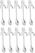 10PCS Stainless Steel Cute Mini Cat Spoon for Tea, Coffee, Dessert, Sugar, Ice Cream, etc (11.5cm/4.5inch) Silver...