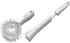 SPARTA 4016402 Plastic Curved Brush, Vegetable Brush With Stiff Bristles For Commercial Kitchens, 8.75 Inches, White...