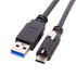 cablecc USB 3.1 Type-C Locking Connector to Standard USB3.0 Data Cable 1.2m with Panel Mount Screw...