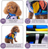 Rocky Thermal Jacket Clothes Fleece Lined Sweater for Dogs, Puppies, Warm Coat Bodysuit Onesie One Piece Vest Pet Jammies with Leg Warmers for Sma...