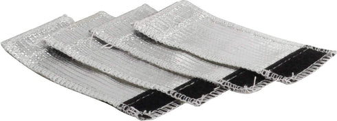 Design Engineering 010381 Universal Heat Reflective Fuel Injector Covers (Pack of 4)...