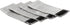 Design Engineering 010381 Universal Heat Reflective Fuel Injector Covers (Pack of 4)...