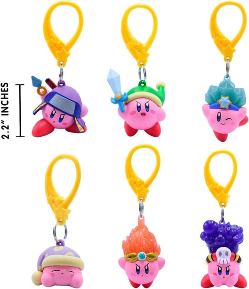 Kirby Series?3 Glow?in?The?Dark Backpack Hanger – Official Just Toys LLC Blind?Bag Collectible (1?in?24 Rare GID Character)...