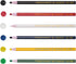 New China Markers Grease Pencils – 12-Pack Multi-Surface Wax Markers for Glass, Metal, Plastic – Non-Sharpening Peel Off China Marker (Black 6p + ...