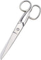 Silver Office Scissors, Heavy Duty Sewing, Tailor Fabric Sewing Paper Cutting Shears Stainless Steel Cutter Leather Art Craft Office Scissors (6 I...
