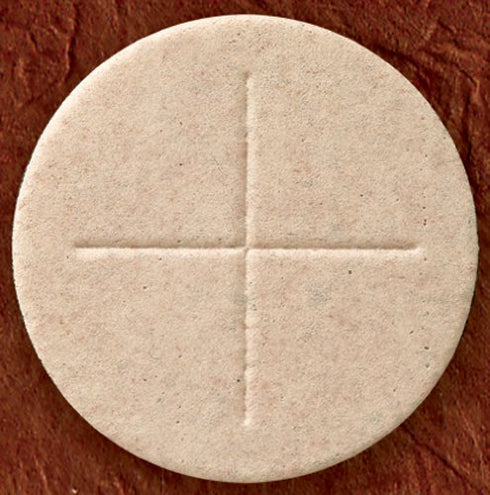 Box of 50: Whole Wheat Flour Alter Bread 2 3/4" Dia Church Ceremony Communion Wafer Host...