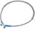 Braided Hydraulic Brake Hose Line Pipeline, Universal 47.2" 120cm Oil Hose with 10mm (M10) Ends, Hydraulic Brake Oil Hose Line Pipe for Motorcycle...