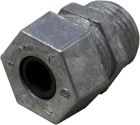 Sigma Engineered Solutions Sigma Electric ProConnex 1/2-Inch Strain Relief Cord Connector (49211), Silver...