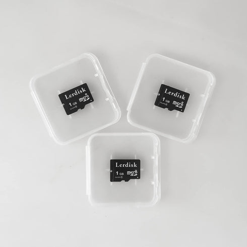 Factory Wholesale Micro SD Card 1GB Pack of 3 in Bulk MicroSD with Adapter Produced by Authorized Licencee (1GB)...